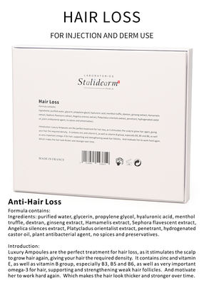 حقن الشعر المضاد للشعر فرنسا حل أصل Stalidearm للنمو الشعر mesotherapy