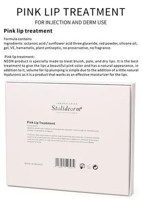 Stalideram Brand Pink Lip Injection Serum Derma Microneedling Mesotherapy إصلاح الشفاه