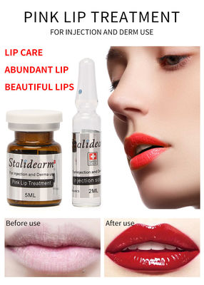 Stalideram Brand Pink Lip Injection Serum Derma Microneedling Mesotherapy إصلاح الشفاه