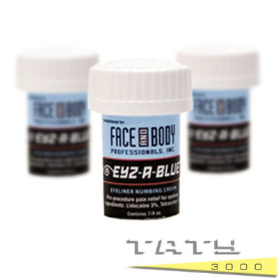 جل التخدير الموضعي للوجه والجسم Super Trio EYZ A Blue Numbing