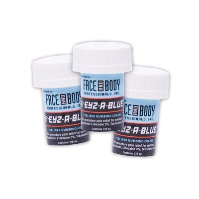 جل التخدير الموضعي للوجه والجسم Super Trio EYZ A Blue Numbing