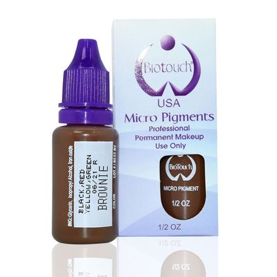 Biotouch 15ml Pure Pigments Microblading صبغة حبر الوشم للمكياج الدائم