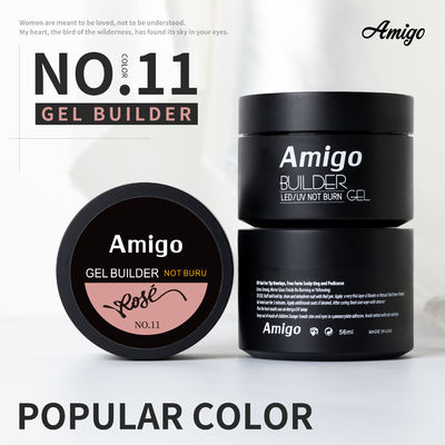 No.4 Nail Builder Gel 20 Colors Hard Glaze Extension Nail UV Gel سهل الإيقاف