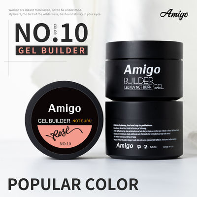 20 لون No.6 Nail Builder Gel Nontoxic Nail Extension Gel Polish 56ML