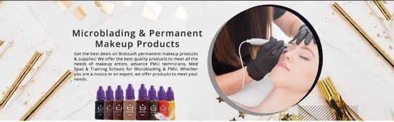 30 لونا Biotouch Pure Pigment ماكياج دائم مستحضرات التجميل الوشم الحبر 15ml