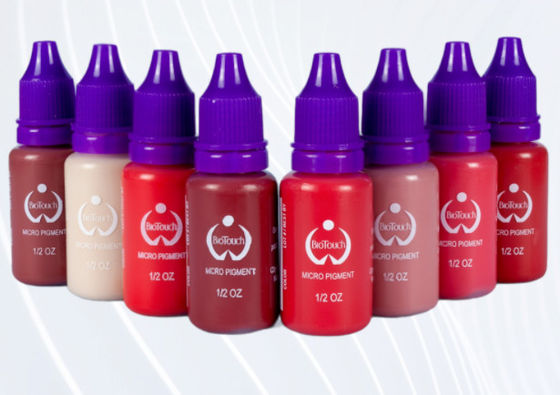 Biotouch MicrGel polishgment صبغة برتقالية اللون ماكياج دائم اللوازم Microblading تظليل الحاجب MicrGel polishgmentation