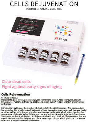 حقن الجسم الخارجي (Exosome Injection Mesotherapy Solution) تسهيل الخلايا (Cells Rejuvenation) مجموعة المصلات القابلة للحقن (Injectable Serum Set) مكافحة شيخوخة الجلد (Anti-Aging Skin Booster)