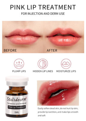 محلول المعالجة الزرقاء (Exosome) فرنسا (Original Stalidearm) معالجة الشفاه الوردية (Pink Lip Treatment) مجموعة مصل حقن