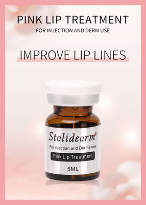 محلول المعالجة الزرقاء (Exosome) فرنسا (Original Stalidearm) معالجة الشفاه الوردية (Pink Lip Treatment) مجموعة مصل حقن